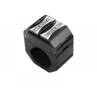   360 fokban elforgatható alumínium telefontartó biciklire, Fekete