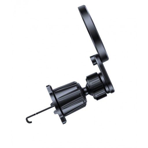 Elforgatható mágneses autós telefontartó szellőzőrácsra, Fekete