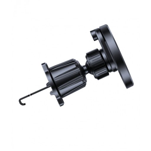 Elforgatható mágneses autós telefontartó szellőzőrácsra, Fekete