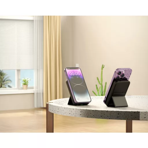 Cellect Wireless Töltős Powerbank,10000mAh, Fekete