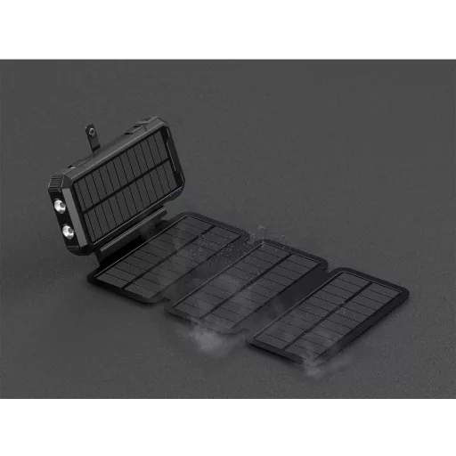 Cellect Solar Powerbank, 20000mAh, Fekete