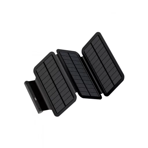 Cellect Solar Powerbank solar panellel, 20000mAh, Fekete