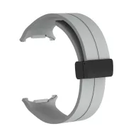   Samsung Galaxy Watch Ultra mágneses szil. óraszíj,24mm,V.szürk