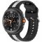 Samsung Galaxy Watch 8/Classic óraszíj szürke csíkokkal,22mm
