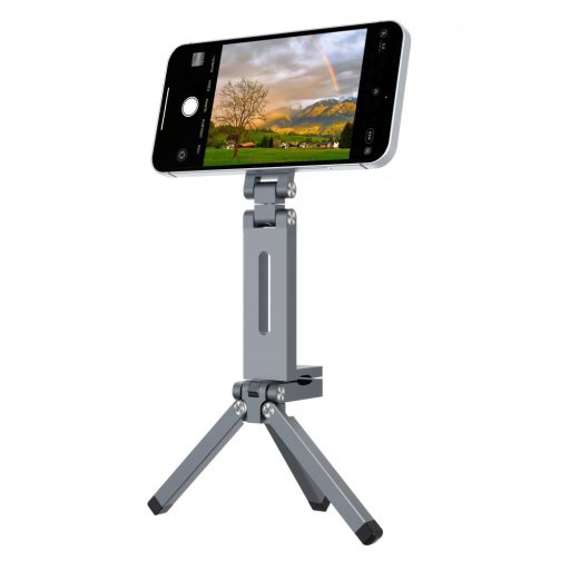 Cellect Mágneses alumínium tripod selfie stick kitám. funk., Ezü