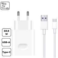 Huawei CP404B SuperCharge hálózati töltő 22,5W, Fehér