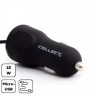 12W Autós töltő Micro USB csatlakozással, 2.4A