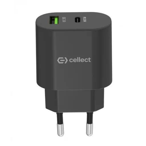 Hálózati gyorstöltő adapter 20W, Fekete