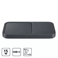 SamsungWireless töltő dupla hálózati töltővel,Feke