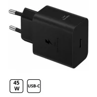 Samsung hálózati adapter, 45W PD USB-C,Fekete