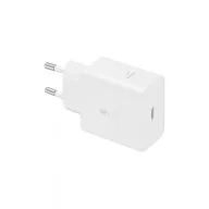 Samsung hálózati adapter kábellel,45W PD USB-C,fehér