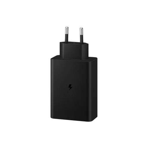 Sam hálózati trio adapter,65W PD USB-C, Fekete
