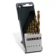   Bosch Accessories 2609255113 HSS Fém spirálfúró készlet 6 részes TiN DIN 338 Hengeres befogószár 1 készlet