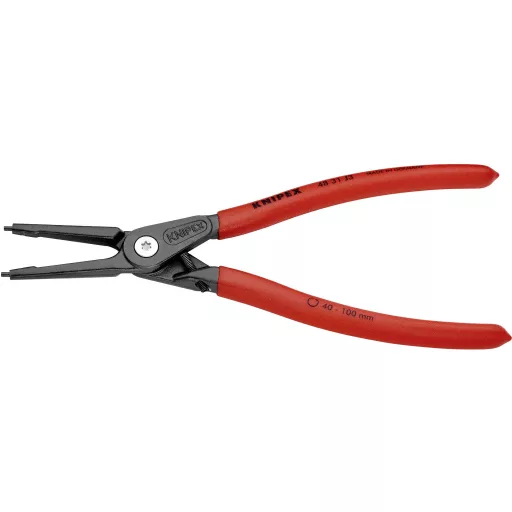 Knipex 48 31 J3 Seeger gyűrű fogó Alkalmas Belső csapágygyűrűk 40-100 mm Hegy forma Egyenes