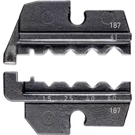   Knipex 97 49 61 Krimpelő betét Esztergált érintkezők Alkalmas fogó Harting 1.5 - 6 mm² Alkalmas márka Knipex 97 43 200, 97 43 E, 97 43 E AUS, 97 43 E UK, 97 43