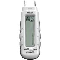   Anyagnedvesség mérő, fa és épületnedvesség mérő 0.2 - 2 térf% Voltcraft FM-200