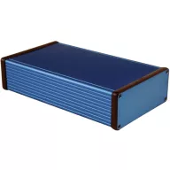   Hammond Electronics fröccsöntött doboz 1455Q2201BU (H x Sz x Ma) 220 x 125 x 51.5 mm, kék
