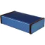Hammond Electronics fröccsöntött doboz 1455Q2201BU (H x Sz x Ma) 220 x 125 x 51.5 mm, kék
