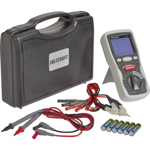 LCR mérőműszer, induktivitás, kapacitás, ellenállásmérő CAT III 600V Voltcraft R-200