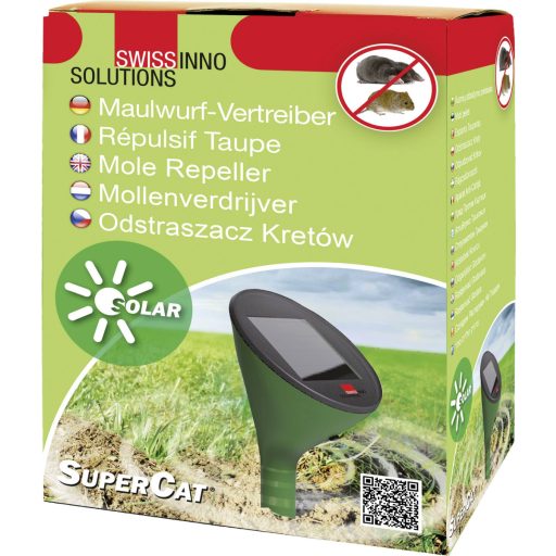 Napelemes vakondriasztó, pocokriasztó, Swissinno 1 704 001