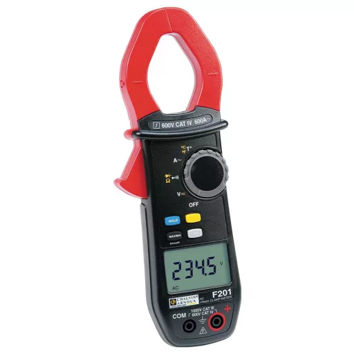 Chauvin Arnoux F201 Lakatfogó digitális CAT III 1000 V, CAT IV 600 V Kijelző (digitek): 6000