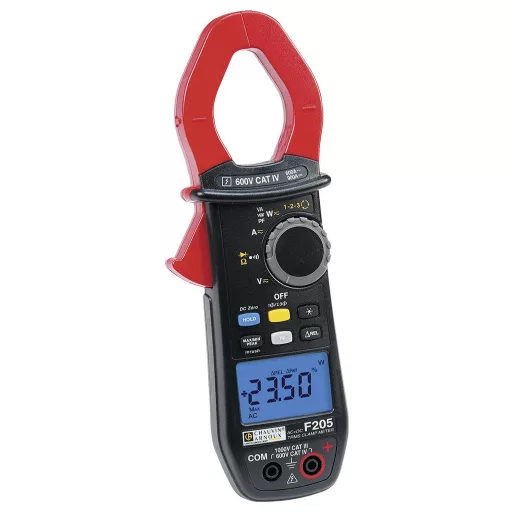 Chauvin Arnoux F205 Lakatfogó digitális CAT III 1000 V, CAT IV 600 V Kijelző (digitek): 6000
