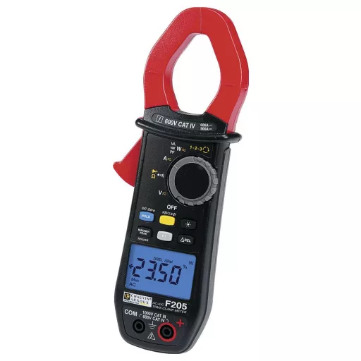 Chauvin Arnoux F205 Lakatfogó digitális CAT III 1000 V, CAT IV 600 V Kijelző (digitek): 6000