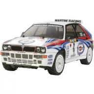   Tamiya 1:10 RC modellautó Elektro Közúti modell Lancia Delta HF Integrale Brushed 4WD építőkészlet TT-02