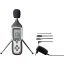 USB-s zajszintmérő és adatgyűjtő szoftverrel 31.5 - 8 kHz 30 - 130 dB, Voltcraft SL-451