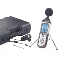   USB-s zajszintmérő és adatgyűjtő szoftverrel 31.5 - 8 kHz 30 - 130 dB, Voltcraft SL-451