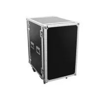   Omnitronic PR-2ST 19 collos rack 18 ME Fa Fogantyúval, Görgőkkel