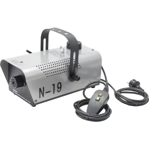 Eurolite N-19 Ködgép Rögzítő pánttal, Vezetékes távirányítóval
