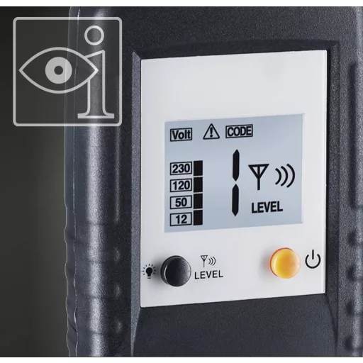 Vezetékkereső, fémkereső detektor, biztosíték kereső és szakadásvizsgáló kábelteszter Laserliner CableTracer Pro