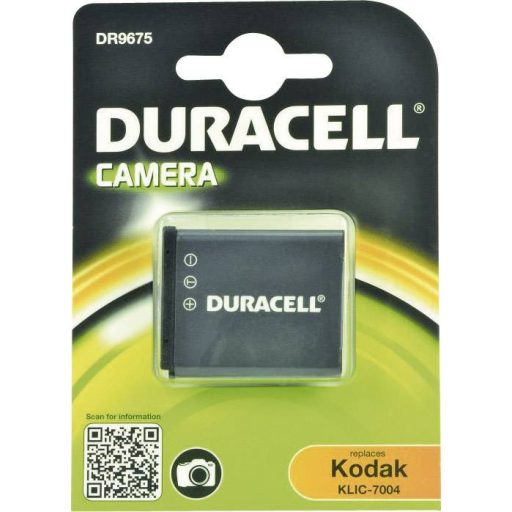 NP-50, KLIC-7004 Fujifilm, Kodak, Pentax kamera akku 3,7V 770 mAh, Duracell