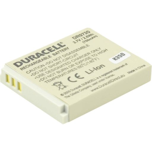 NB-6L Canon kamera akku 3,7V 700 mAh, Duracell
