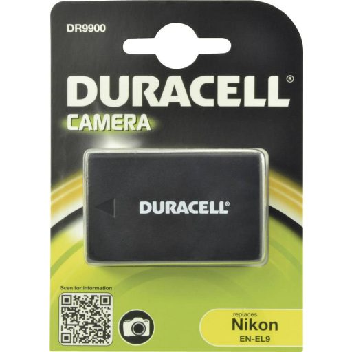 EN-EL9 Nikon kamera akku 7,4V 1050 mAh, Duracell
