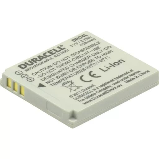 NB-4L Canon kamera akku 3,7V 700 mAh, Duracell
