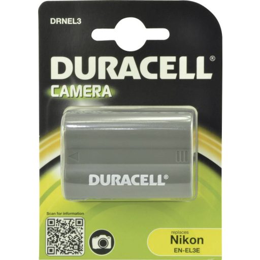 EN-EL3 Nikon kamera akku 7,4V 1400 mAh, Duracell