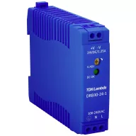   TDK-Lambda DRB30-24-1 Kalapsínes tápegység 24 V/DC 1.25 A 30 W Kimenetek száma:1 x Tartalom, tartalmi egységek rendelésenként 1 db