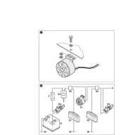   Bosch 0 986 334 002 Hátrameneti figyelmeztető Önbeálló zajszint