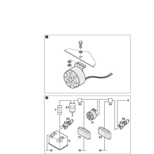 Bosch 0 986 334 002 Hátrameneti figyelmeztető Önbeálló zajszint