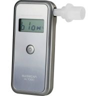   ACE AL7000 Alkoholteszter Ezüst 0 - 4 ‰ Cserélhető érzékelő, Kijelzővel