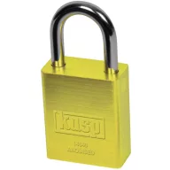   Kasp K14040GOLD Függő lakat 38 mm Különböző időben záródó Aranysárga