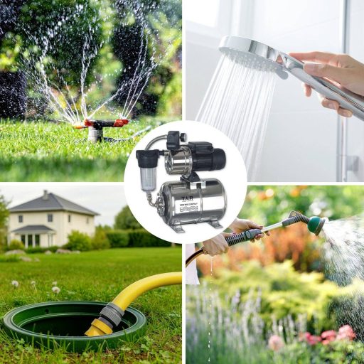 T.I.P. - Technische Industrie Produkte 31155 HWW INOX 1300 Plus F Házi vízmű 230 V 4350 l/óra