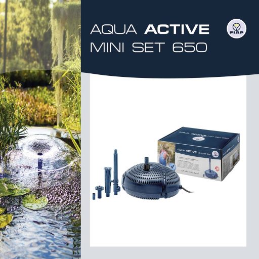 Szökőkút szivattyú FIAP 2714 Aqua Active Mini Set 650