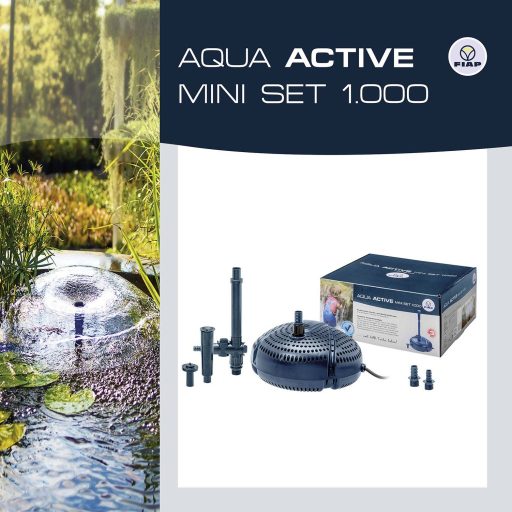 Szökőkút szivattyú FIAP 2715 Aqua Active Mini Set 1000