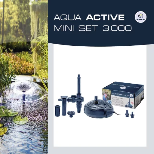 Szökőkút szivattyú FIAP 2717 Aqua Active Mini Set 3000