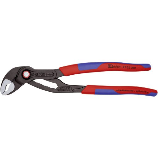 Knipex Cobra QuickSet 87 22 250 Vízpumpa fogó Kulcsszélesség 46 mm 250 mm