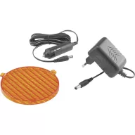   LED-es akkus kézi fényszóró, munkalámpa, 30 óra, sötétkék, IVT 312208
