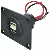   Beépíthető USB töltő, két USB aljzattal 12-24V/5V max. 5A ProCar 67322501